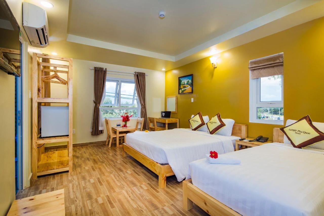 Lucky Phu Quoc Hotel Exteriör bild